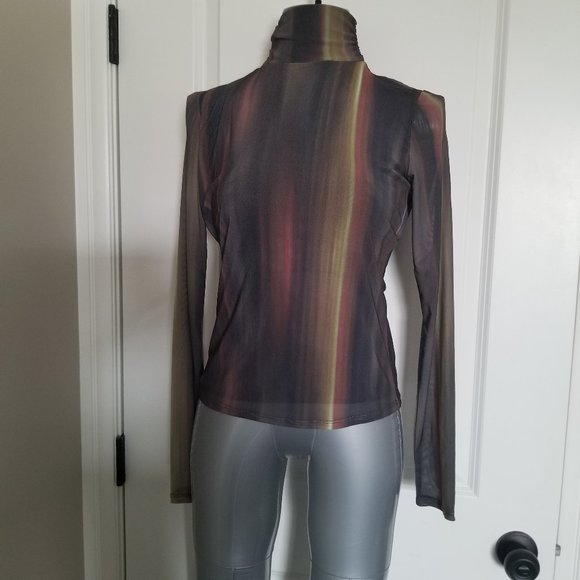 Rachel Zoe Sheer Top with Black Undershirt attached - Picture 1 of 9